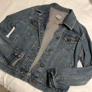 Dark wash denim jacket
